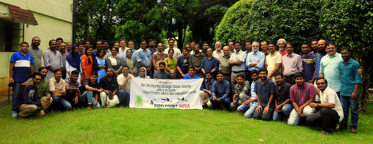 Kerala Bird Monitoring Workshop June 2018